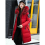 Women Jacket Parkas Fashion Solid Zipper Coat Plus Size Thick Cotton