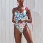 One Peice Sexy Leopard Swimsuit