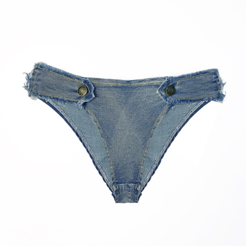 Two Peice Denim Swimsuit