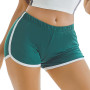 Sexy Solid  Casual Mini Booty Fitness Shorts Women