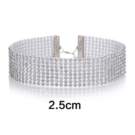 Women Rhinestone Necklace