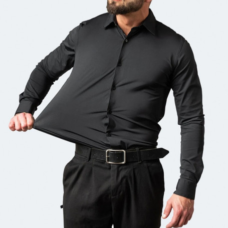 Men's Stretch Business Formal Long Sleeve