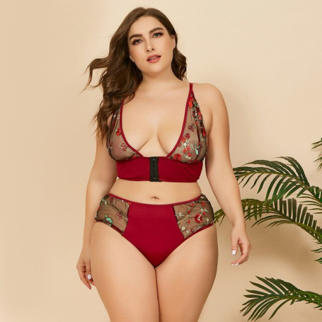 Women Bra Set Large Size Sexy Lingerie