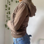 Sewing Thread Coat Women Long Sleeve /Jacket
