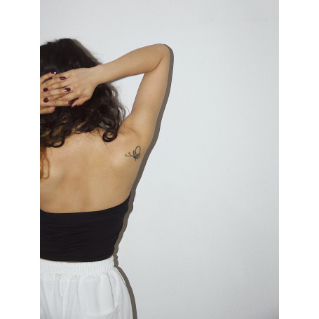 Knitted Cotton Tube Top Female