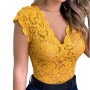 Women Casual Summer Lace Tank Tops /Lace Blouse