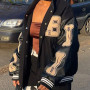 Varsity Baseball Bomber Jacket Women/ Hip Hop Jacket