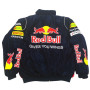 Embroidery Racing Plus Size Jacket For Women