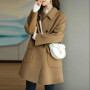Fashion Long Warm Wool Coats Women /Outerwear