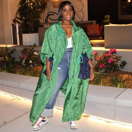 Best Quality Famous Brand Coat Solid / Long Sleeve