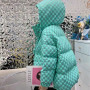Women Checkerboard Jacket Winter/Snow Coat