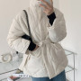 Winter Jacket Long Sleeve Thick Cotton Padded Coat Women