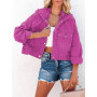 Fashion Jackets for Women/Hooded Denim Jacket Streetwear