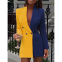 Professional Wear V-neck Cardigan/ Suit Skirt Blazer Women/ Colorful Blazer Jacket for Women