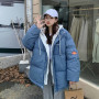 Women Long Sleeve Oversize Winter Clothes  /Hooded  Cotton Coat