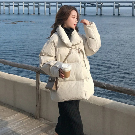 Winter Jackets Loose Women's/ Outwear  Coats Thick Warm  Padded Jacket