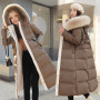 Winter Jackets Women Warm Jacket Hooded Long Coat
