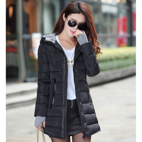 Women Winter Hooded Warm Coat