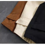 Women Vest /Short Blazer Button Casual Tops/Outerwear Female