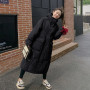 Hooded Women's Thick Long Cotton Padded Coat