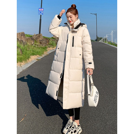 Warm  Long Women's Down Jacket/Thick Long Coat