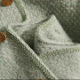 Women Classic Woven  Handcraft  Wool Jackets/Slim Outwear Ladies
