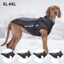 Waterproof Pet Clothes Dog Storm suit Jacket Plush Collar Warm Dog Coat For Medium Large Dogs Labrador Bulldog Clothing