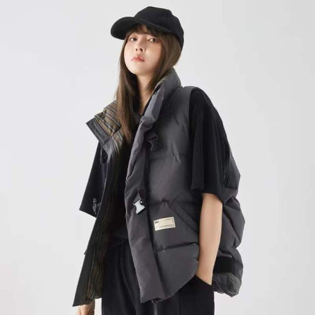 New Couple Models Down Cotton Vest Men's And Women's/ Outer WearVest Jacket