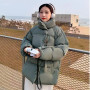 Women Jackets Casual Solid Thick Warm Down Cotton Coat Female