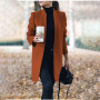 Warm Topcoat Womens /Longovercoat