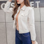 Long Sleeve  Clothes for Women / Denim Cardigan Jacket