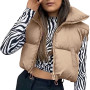 Warm Cropped Vest Jackets For Women /Outwear