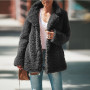 Fur Coat Women / Fur Overcoat / Slim Fit Female Coat