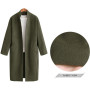 Wool Coat Women Pocket /Casual Long Sleeve/  Outerwear Oversize Coat