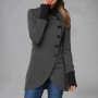 Super Soft  Stylish  Long Jacket /Long Sleeve Women Coat