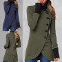 Super Soft  Stylish  Long Jacket /Long Sleeve Women Coat