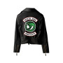 New  Printed  Serpents Jacket Women/Leather Jacket