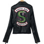 New Serpent With Zipper Jacket  For Women/Leather Jacket