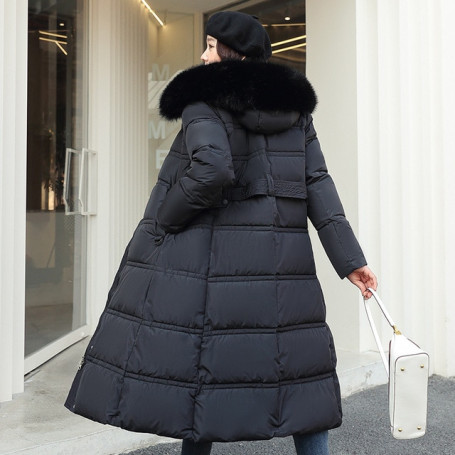 Cotton-Padded Jacket Women's Long