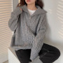 Retro Knitwear Women's  Casual Simple Pullover Top/Sweater