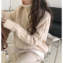 Retro Knitwear Women's  Casual Simple Pullover Top/Sweater