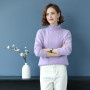 Sweater Women's /Knitting Sweater High Collar Long Sleeve