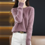 Women's Knitting Sweater O-neck Long Sleeve/Warm Top