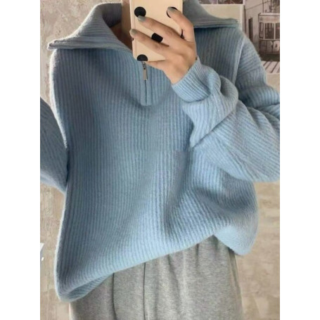 Women's Sweaters  Long Sleeve /Top Loose Knitted Oversized