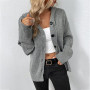 Button Cardigan Warm Thick Hooded Sweater/Jacket