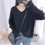Fashion V-Neck Knitted Sweater/Cool Cardigan