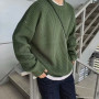 Men's Clothes Knitted Sweater Korean Fashion Sweaters Solid Color Sweater Slim Fit Streetwear Pullovers