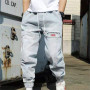 New Streetwear Hip Hop Cargo Pants Men's Jeans Elastic Harun Joggers