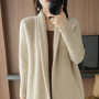 New Elegant Knit Cardigan Long Sleeve/ Oversized