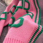 Women Cardigan Knitted Sweater /Warm Embroidery Fashionry
